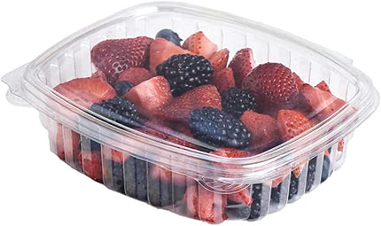 12oz Flat Hinged Containers | HL12 | 200 units