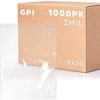 Ziplock Bag | 8" x 10" | 1000pc 1000