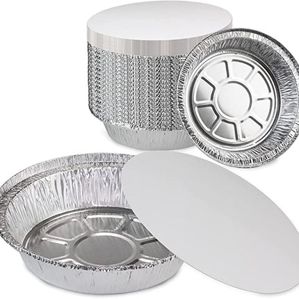 Round Foil Container | 9" | 500pc | Heavy Gauge