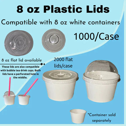 Lids For 8oz Soup Containers | 1000 Units