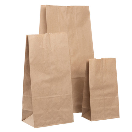 Paper Bags #10 | Brown | 9x6 | 10lbs | 500pc