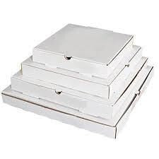 White Pizza Box 50pc |Pizza Box 12" x 12" 50