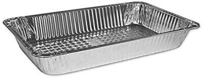 Full Pan Medium | Aluminium Rectangle Containers-50pc per case