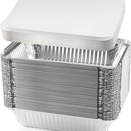 Full Pan Deep | Aluminium Rectangle Containers-50pc per case