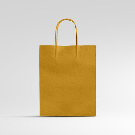 Kraft Paper Bag with Handles 10 x6.5x13