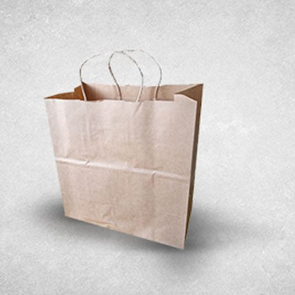 Kraft Paper Bag with Handles 13 x7x13