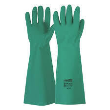 Green-Touch Nitrile Reusable Gloves. Size: S | 12Pairs  11mil