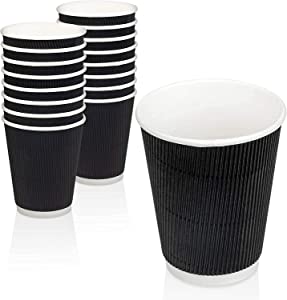 12OZ Ripple Coffee Paper Cups | 500 Units